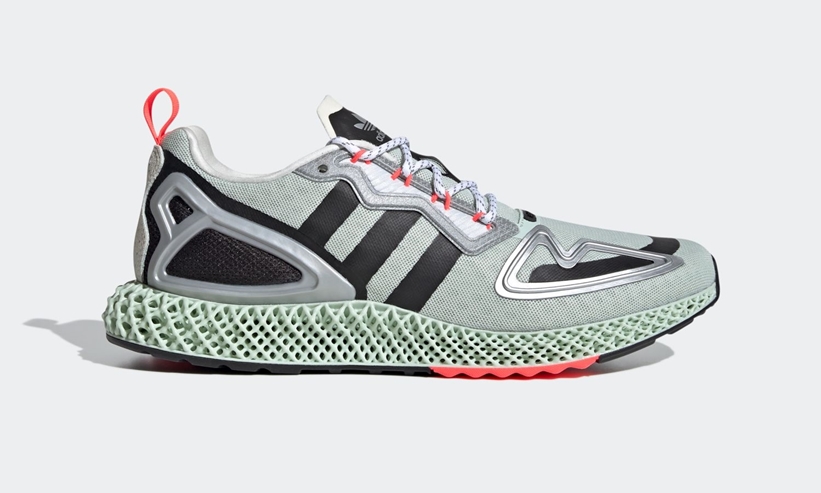 8/7 発売！adidas Originals ZX 2K BOOST 4D “White/Black/Signal Pink” (アディダス ゼットエックス 2K ブースト 4D “ホワイト/ブラック/シグナルピンク”) [FW2003]