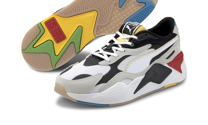 7/13発売！PUMA RS-X3 WH "Olympic" (プーマ RS-X3 "オリンピック") [373308-01]