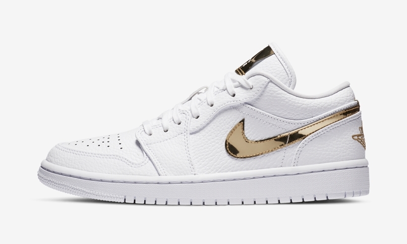 【2024年 秋 リストック予定】ナイキ エア ジョーダン 1 ロー “ホワイト/メタリックゴールド” (NIKE AIR JORDAN 1 LOW “White/Metallic Gold”) [CZ4776-100]