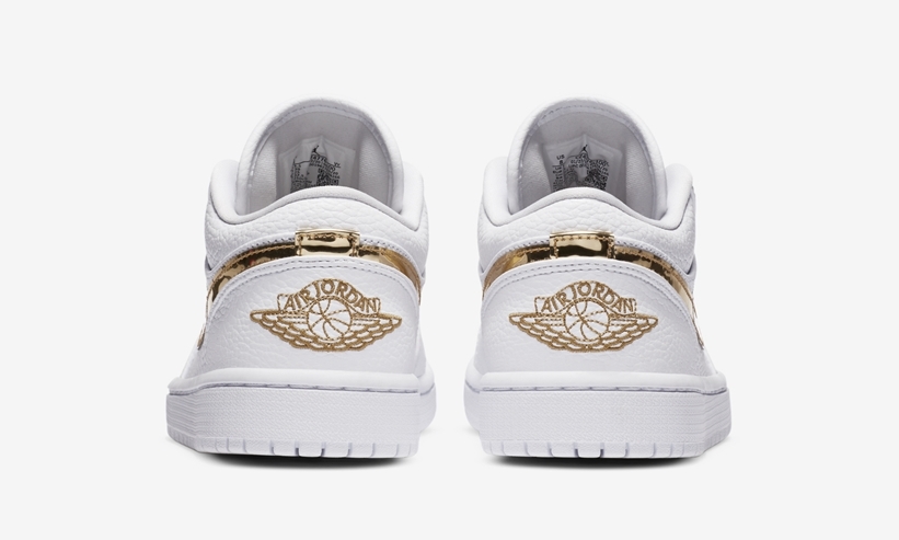 【2024年 秋 リストック予定】ナイキ エア ジョーダン 1 ロー “ホワイト/メタリックゴールド” (NIKE AIR JORDAN 1 LOW “White/Metallic Gold”) [CZ4776-100]