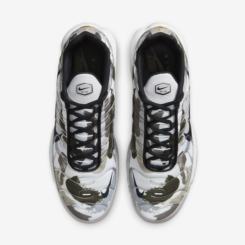 ナイキ エア マックス プラス “ホワイト/カモフラ” (NIKE AIR MAX PLUS “Brushstroke Camo”) [CZ7553-002]