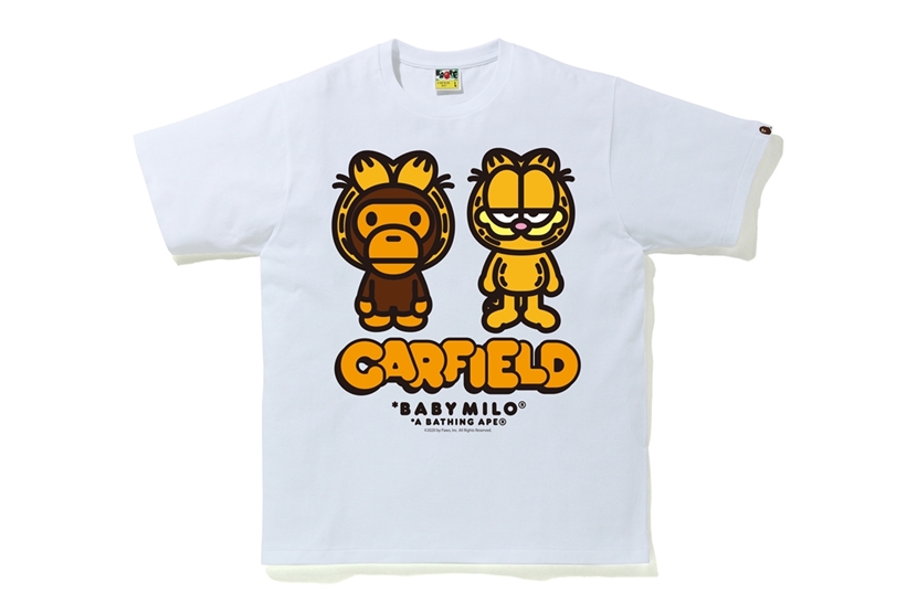 ア ベイシング エイプ × ガーフィールドが7/4から発売 (A BATHING APE GARFIELD)