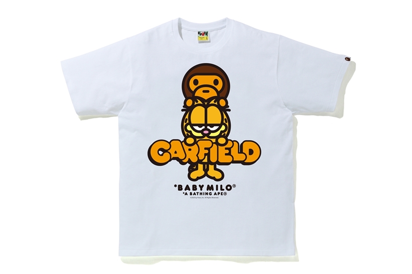 ア ベイシング エイプ × ガーフィールドが7/4から発売 (A BATHING APE GARFIELD)