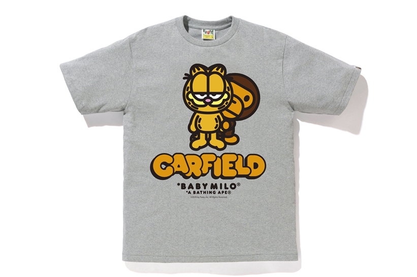 ア ベイシング エイプ × ガーフィールドが7/4から発売 (A BATHING APE GARFIELD)