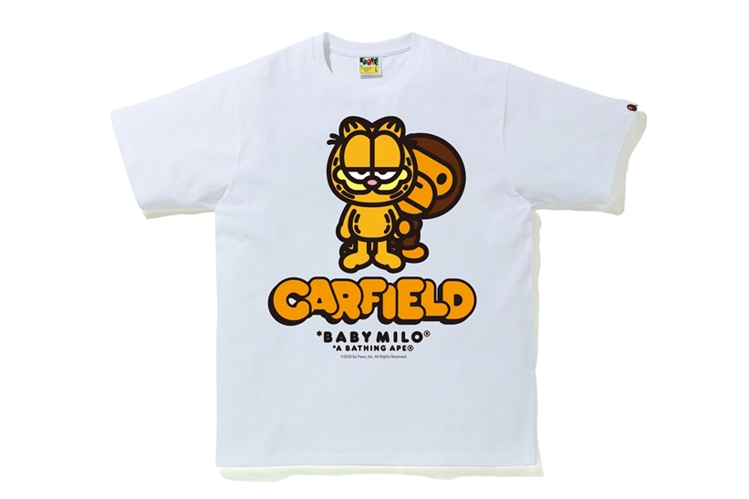 ア ベイシング エイプ × ガーフィールドが7/4から発売 (A BATHING APE GARFIELD)