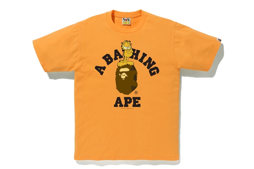 ア ベイシング エイプ × ガーフィールドが7/4から発売 (A BATHING APE GARFIELD)