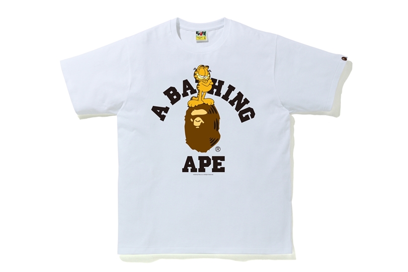 ア ベイシング エイプ × ガーフィールドが7/4から発売 (A BATHING APE GARFIELD)