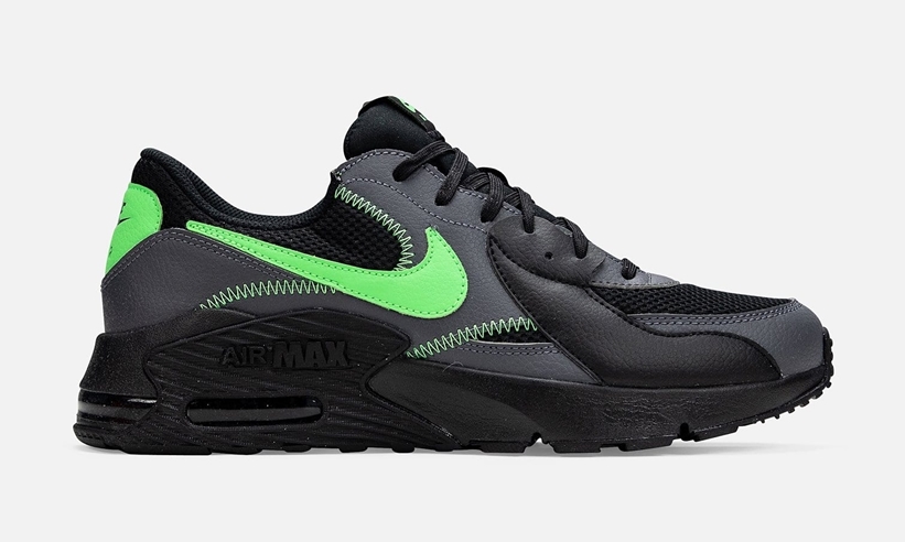 nike air black green