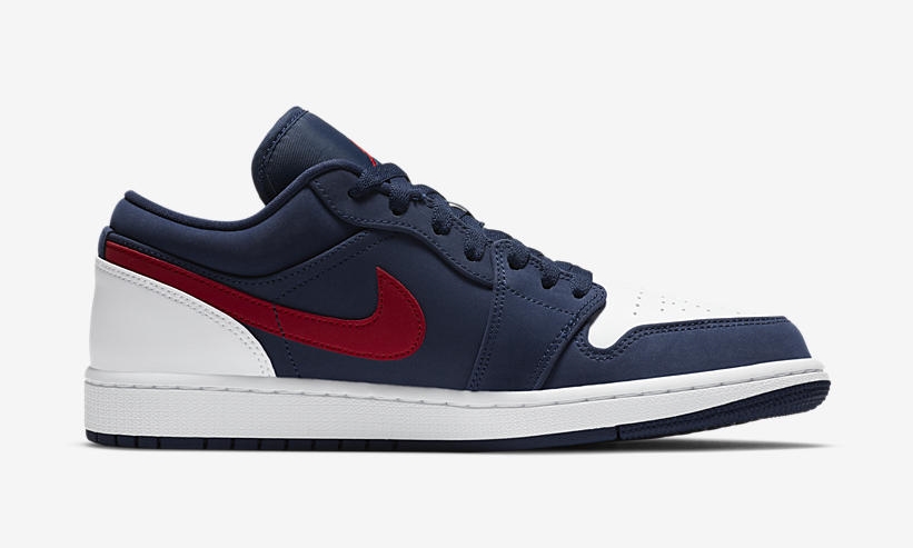 8/1 発売！ナイキ エア ジョーダン 1 ロー “ネイビー/レッド/ホワイト” (NIKE AIR JORDAN 1 LOW “Navy/Red//White”) [CZ8454-400]