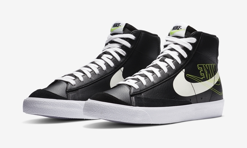 ナイキ ブレーザー ミッド “ブラック/ホワイト/ボルト” (NIKE BLAZER MID “Black/White/Volt”) [DA4651-001]