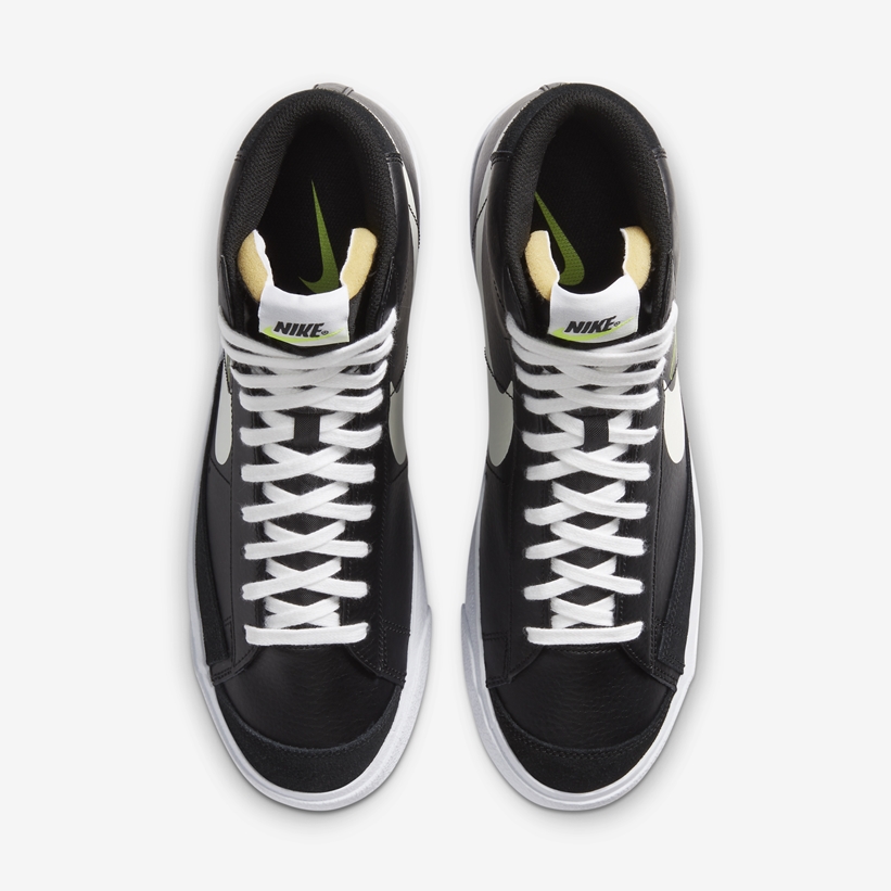 ナイキ ブレーザー ミッド “ブラック/ホワイト/ボルト” (NIKE BLAZER MID “Black/White/Volt”) [DA4651-001]