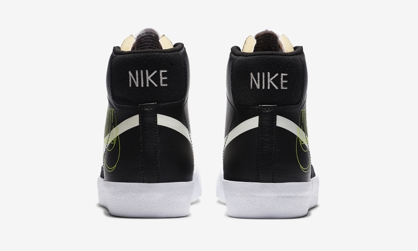 ナイキ ブレーザー ミッド “ブラック/ホワイト/ボルト” (NIKE BLAZER MID “Black/White/Volt”) [DA4651-001]