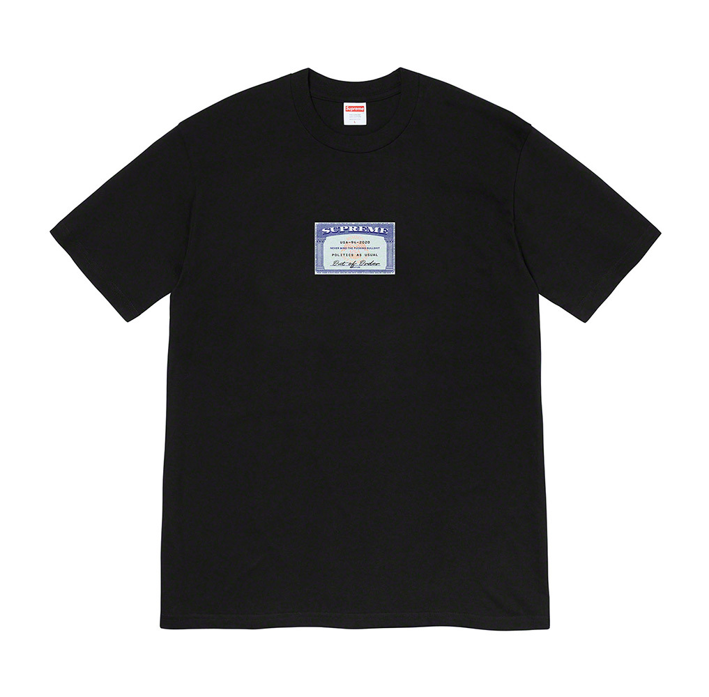 【7/4発売】SUPREME 2020 SUMMER TEE COLLECTION (シュプリーム 2020年 夏/サマー TEE コレクション)