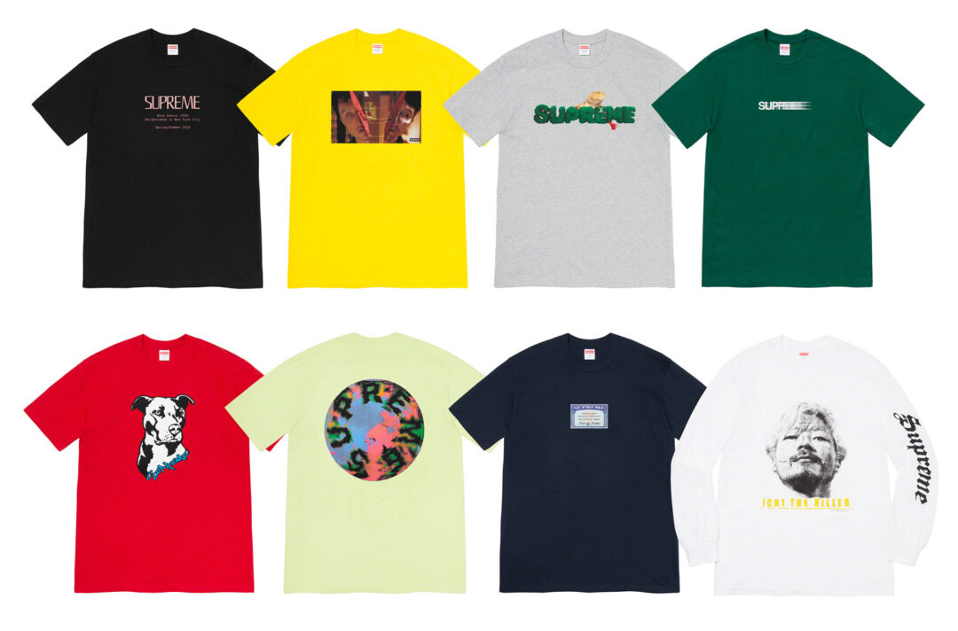 【7/4発売】SUPREME 2020 SUMMER TEE COLLECTION (シュプリーム 2020年 夏/サマー TEE コレクション)