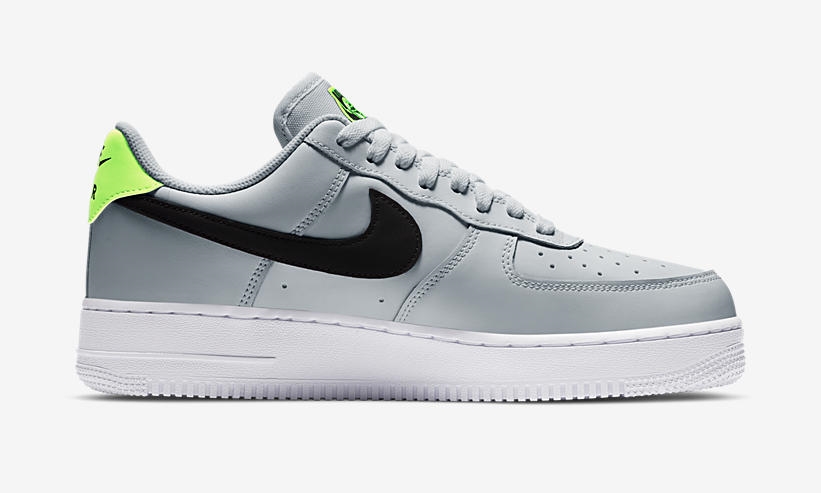 ナイキ エア フォース 1 07 ロー “ワールドワイド” グレー/ボルト (NIKE AIR FORCE 1 07 LOW “World Wide” Grey/Volt) [CK7648-002]