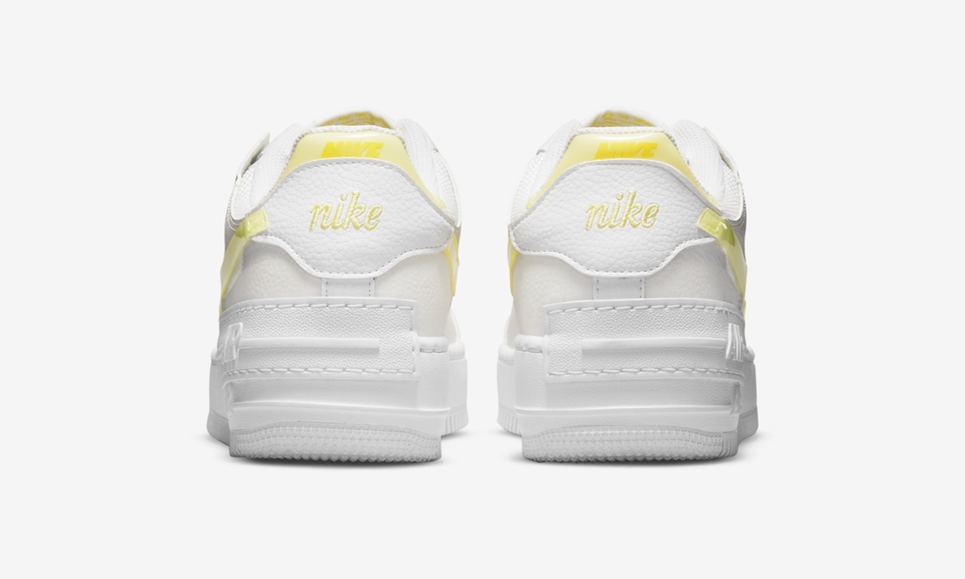 ナイキ ウィメンズ エア フォース 1 ロー シャドウ “ホワイト/イエロー” (NIKE WMNS AIR FORCE 1 LOW SHADOW “White/Yellow”) [DM3034-100]