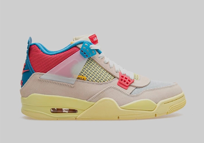 UNION×NIKE AIR JORDAN4 "GUAVA ICE"