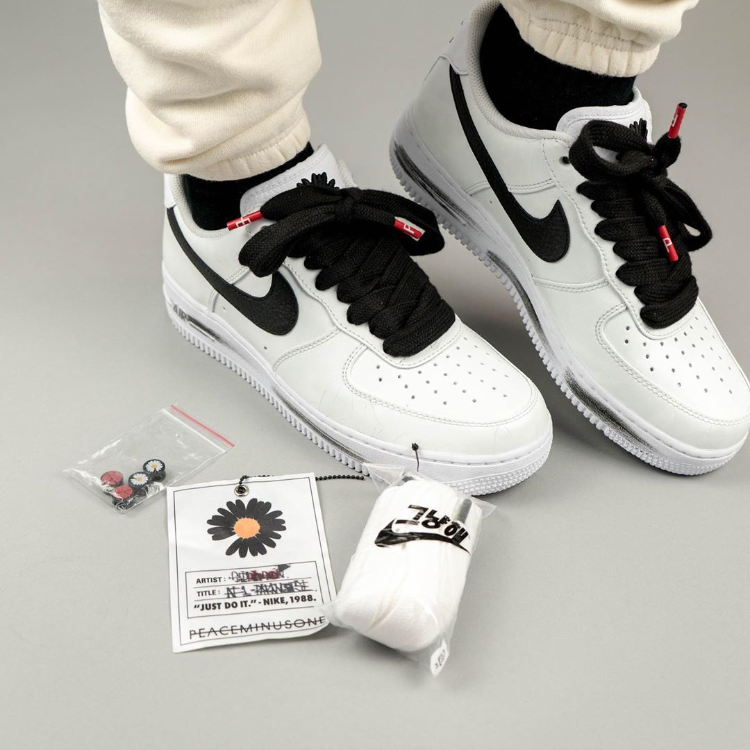 11/25 発売！G-DRAGON PEACEMINUSONE × NIKE AIR FORCE 1 LOW “White/Black” (ピースマイナスワン ナイキ エア フォース 1 ロー 2020 “ホワイト/ブラック”) [DD3223-100]