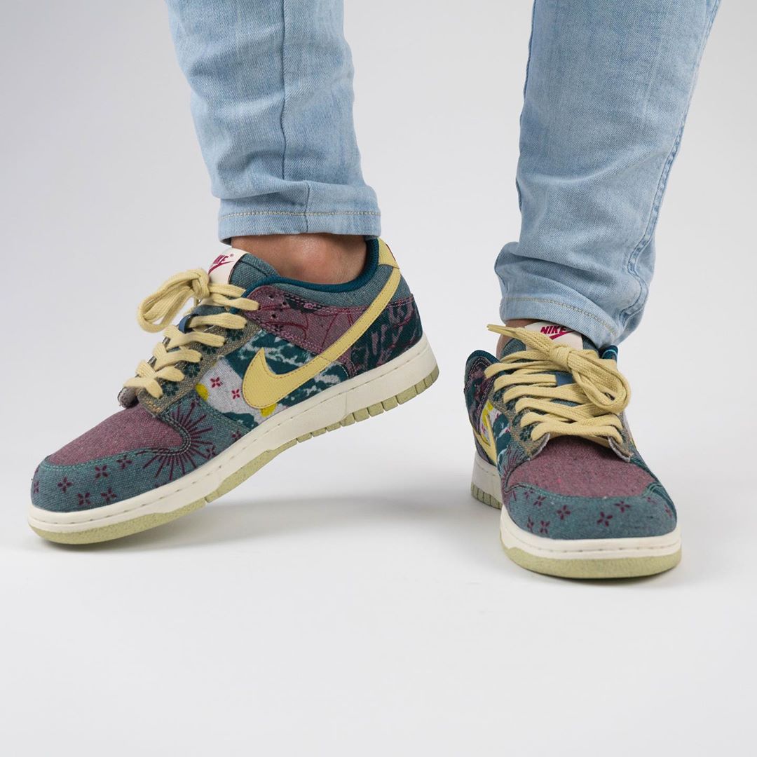 国内 9/10 発売！ナイキ ダンク ロー SP “マルチ/ミッドナイトターコイズ” (NIKE DUNK LOW “Multi-Color/Midnight Turquoise/Cardinal Red/Lemon Wash”) [CZ9747-900]