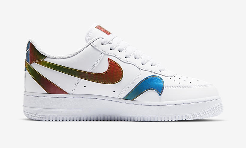 7/3発売！ナイキ エア フォース 1 07 ロー “ホワイト/マルチ” (NIKE AIR FORCE 1 07 LOW “White/Multi”) [CK7214-101]