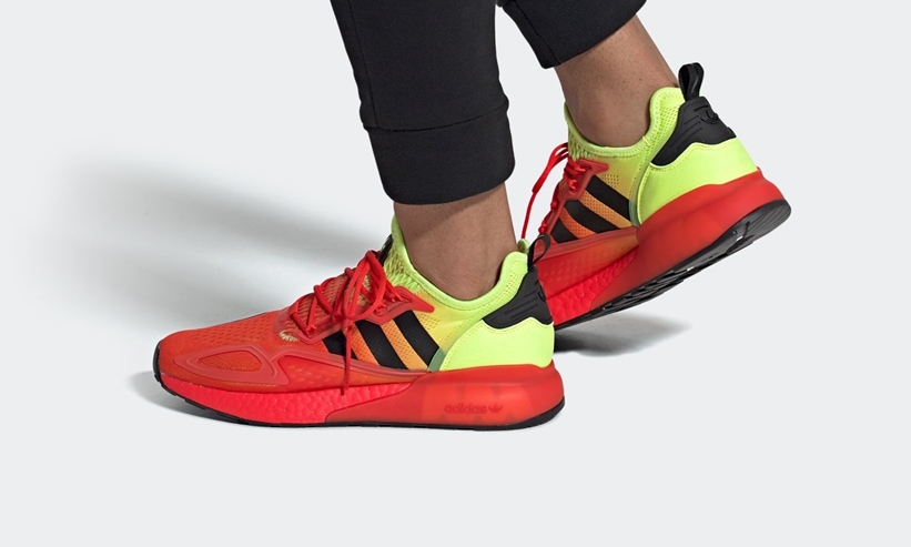 7/2発売！adidas Originals ZX 2K BOOST 3カラー (アディダス ゼットエックス 2K ブースト “ホワイト/ブラック/ソーラーイエロー”) [FV2928,FV8453,FW0482]