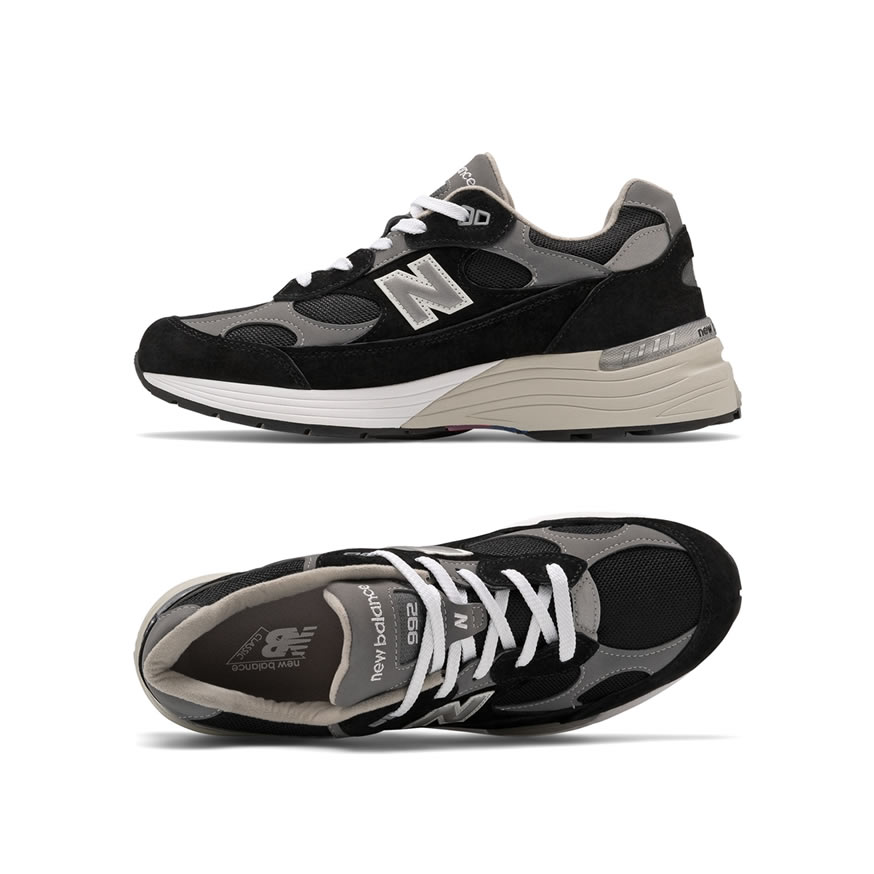 国内 7/10 発売】New Balance M992 EB “Black/Grey/White ...