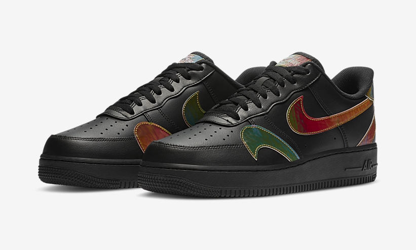 7/3発売！ナイキ エア フォース 1 07 ロー “ブラック/マルチ” (NIKE AIR FORCE 1 07 LOW “Black/Multi”) [CK7214-001]