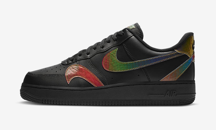 7/3発売！ナイキ エア フォース 1 07 ロー “ブラック/マルチ” (NIKE AIR FORCE 1 07 LOW “Black/Multi”) [CK7214-001]