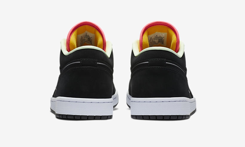 ナイキ エア ジョーダン 1 ロー SE “ブラック/オーロラグリーン/レーザーオレンジ” (NIKE AIR JORDAN 1 LOW SE “Black/Aurora Green/Laser Orange”) [CK3022-013]