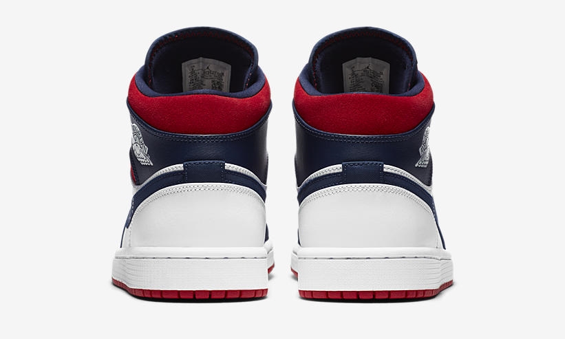 ナイキ エア ジョーダン 1 ミッド SE “ネイビー/レッド/ホワイト” (NIKE AIR JORDAN 1 MID SE “Navy/Red/White”) [852542-104]