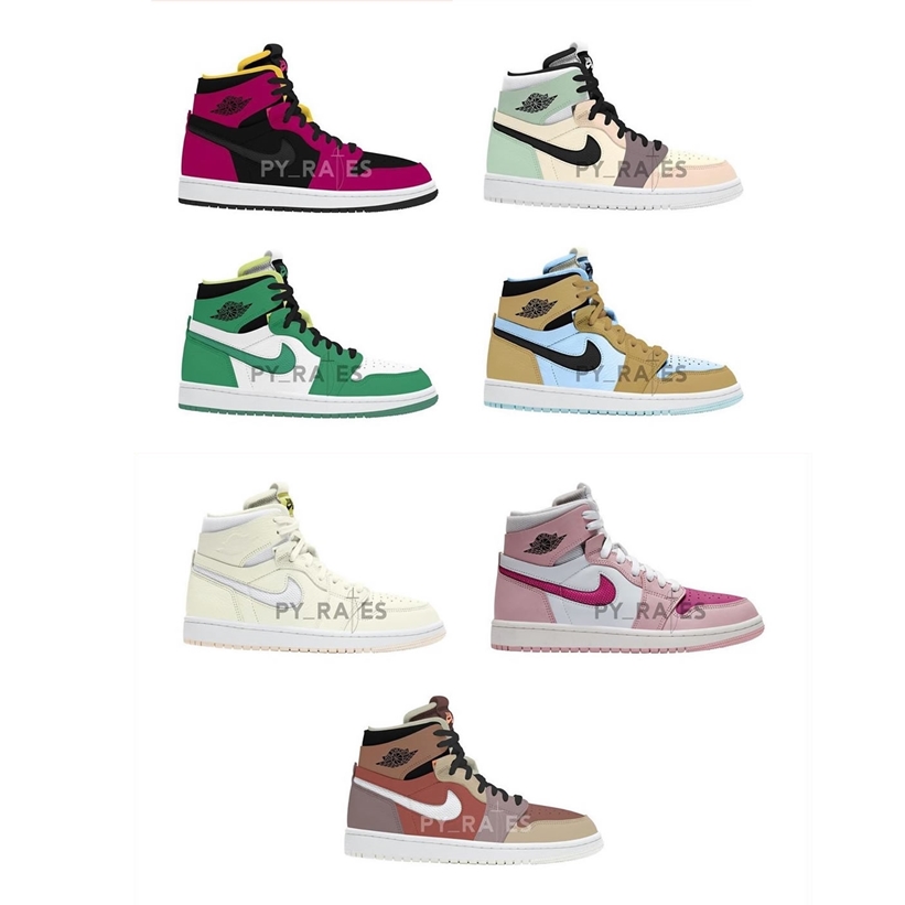 【リーク】2021年発売予定！ナイキ エア ジョーダン 1 ハイ ズーム エア CMFT 7カラー (NIKE AIR JORDAN 1 HIGH ZOOM AIR CMFT)