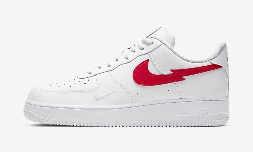 ナイキ エア フォース 1 07 ロー “ユーロツアー” ホワイト/ユニバーシティレッド (NIKE AIR FORCE 1 07 LOW “Euro Tour” White/University Red) [CW7577-100]