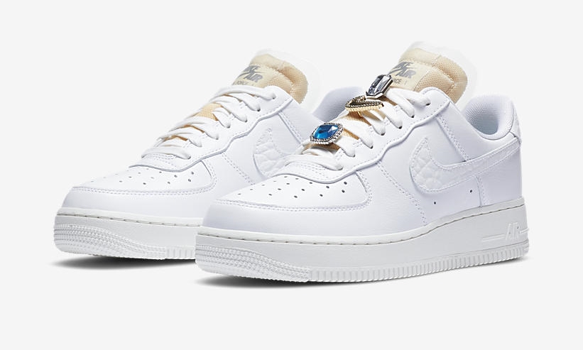 【国内 9/10 発売】ナイキ エア フォース 1 07 ロー LX “サミットホワイト/ホワイトオニキス” (NIKE AIR FORCE 1 07 LOW LX “Summit White/White Onyx”) [CZ8101-100]