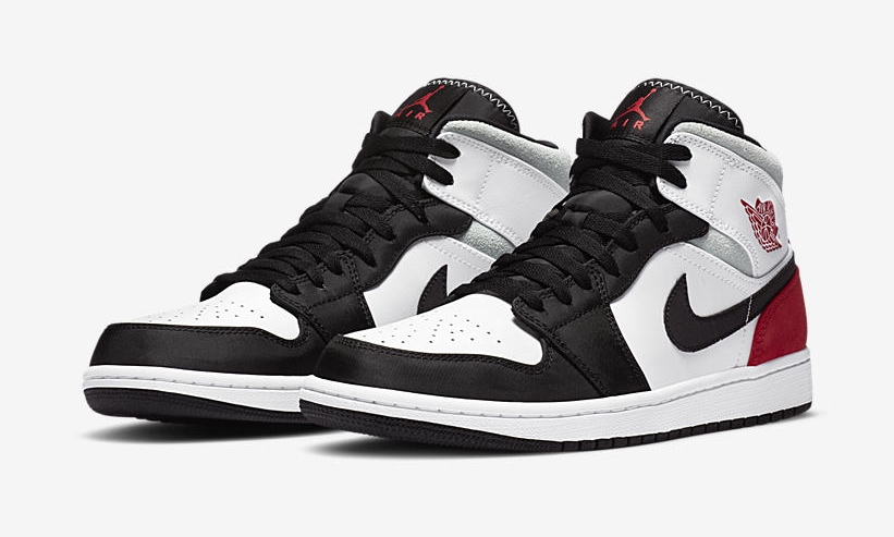 7/11、7/18発売！ナイキ エア ジョーダン 1 ミッド SE “ホワイト/ブラック/グリーン/レッド” (NIKE AIR JORDAN 1 MID SE “White/Black/Green/Red”) [852542-100]