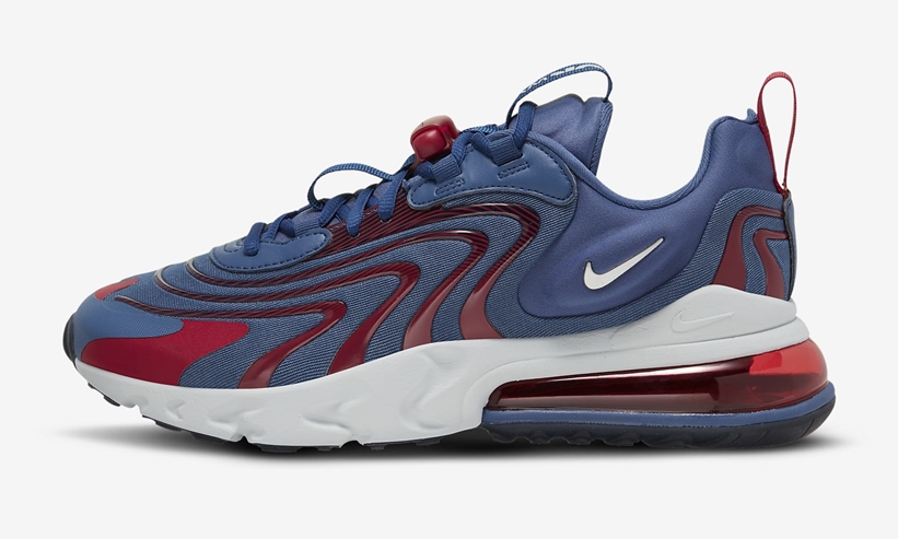 ナイキ エア マックス 270 リアクト ENG “ミスティックネイビー/カーディナルレッド” (NIKE AIR MAX 270 REACT ENG “Mystic Navy/Cardinal Red”) [CT1281-400]