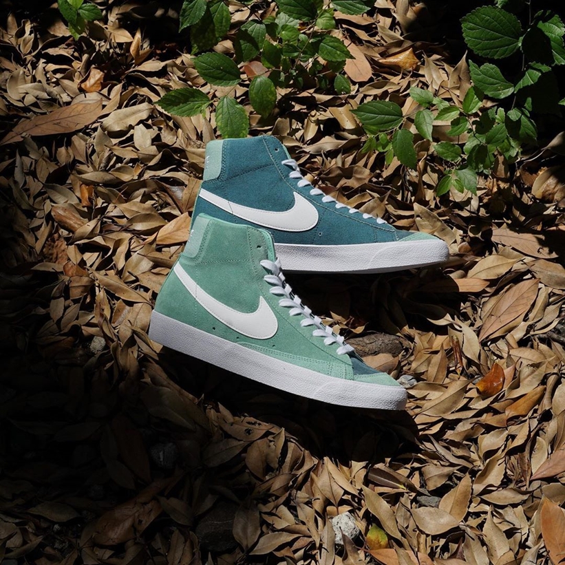 7/13発売！ナイキ ブレーザー ミッド 77 ビンテージ “ヒーリングジェイド/アッシュグリーン” (NIKE BLAZER MID 77 VINTAGE “Healing Jade/Ash Green”) [CZ4609-300]