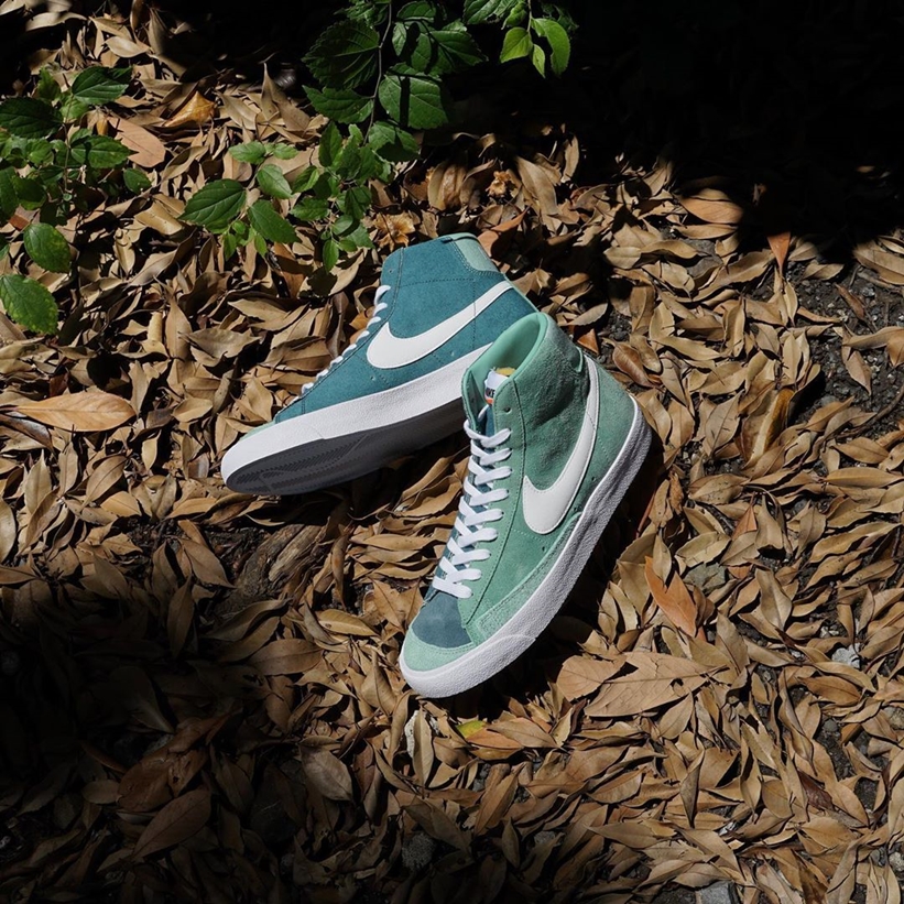 7/13発売！ナイキ ブレーザー ミッド 77 ビンテージ “ヒーリングジェイド/アッシュグリーン” (NIKE BLAZER MID 77 VINTAGE “Healing Jade/Ash Green”) [CZ4609-300]