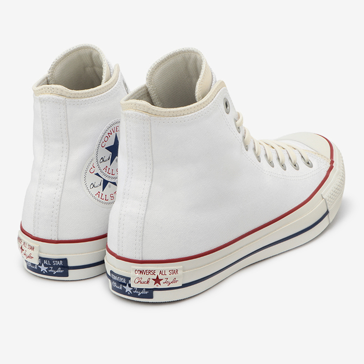 7/10発売！アンクルパッチ/ヒールラベル/タン/履き口/シューレースをダブル使いした CONVERSE ALL STAR 100 DOUBLEPARTS HI (コンバース オールスター 100 ダブルパーツ HI)