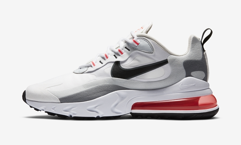 ナイキ エア マックス 270 リアクト “ホワイト/ブラック/レッド” (NIKE AIR MAX 270 REACT “White/Black/Red”) [CT1280-100]