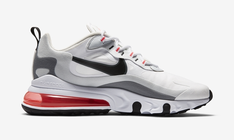 ナイキ エア マックス 270 リアクト “ホワイト/ブラック/レッド” (NIKE AIR MAX 270 REACT “White/Black/Red”) [CT1280-100]