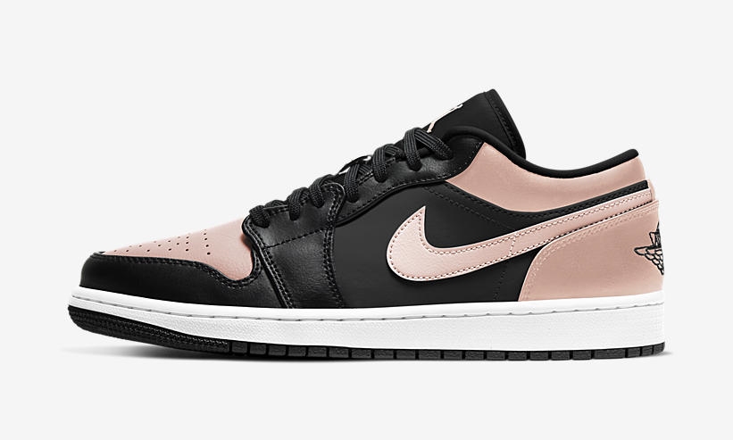 【国内 4/2 発売】ナイキ エア ジョーダン 1 ロー “ブラック/クリムゾンティント” (NIKE AIR JORDAN 1 LOW ““Black/Crimson Tint”) [553558-034]