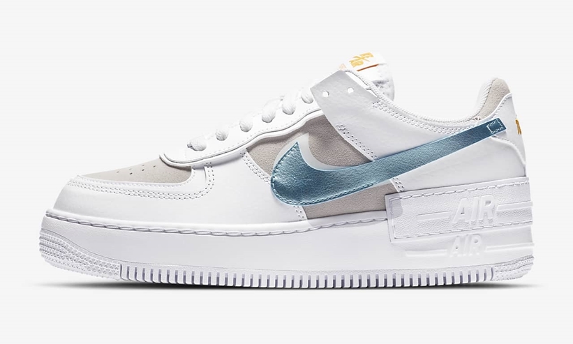 ナイキ ウィメンズ エア フォース 1 ロー シャドウ “グレイシャーアイス” (NIKE WMNS AIR FORCE 1 LOW SHADOW “Glacier Ice”) [DA4286-100]