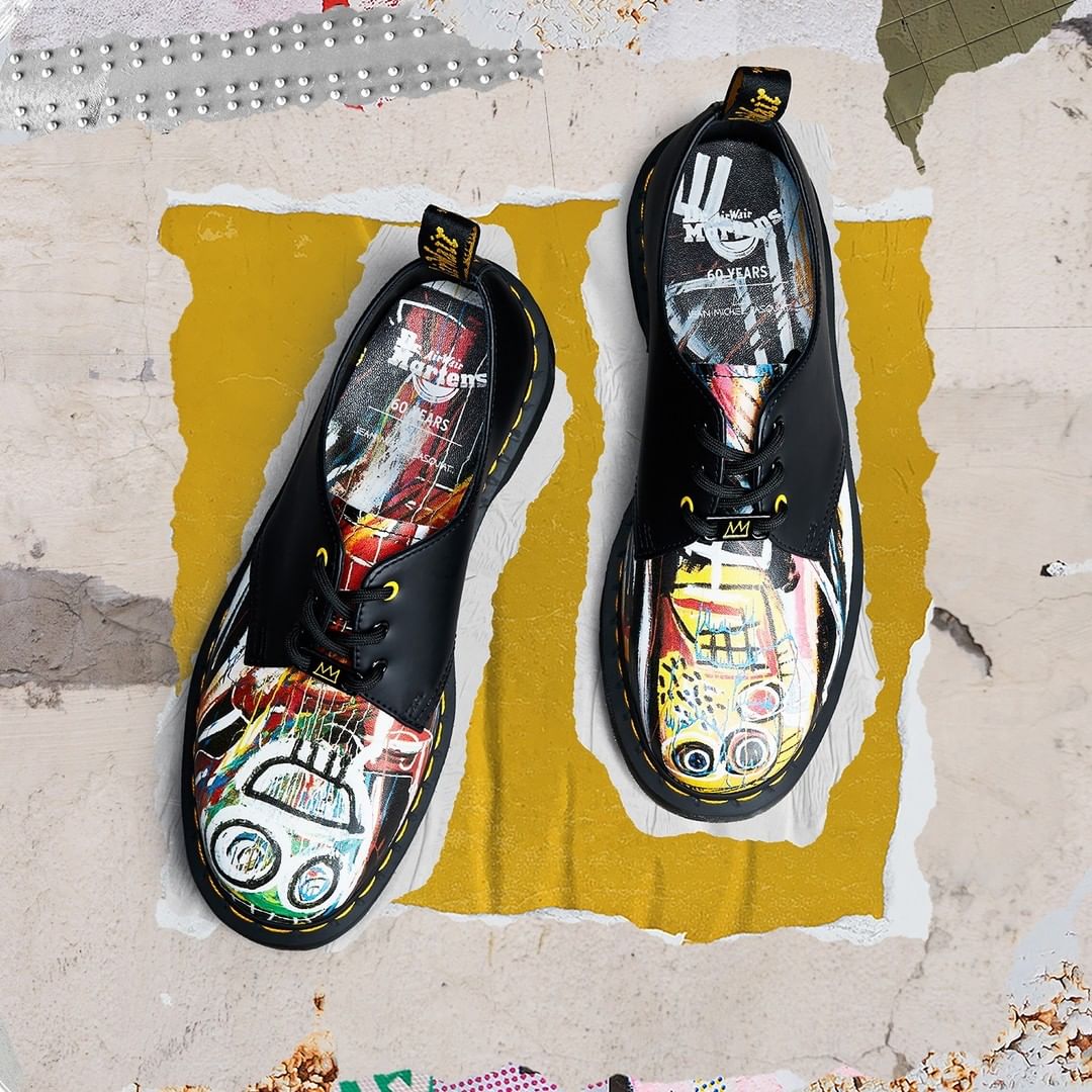 Dr. Martens x Jean-Michel Basquiat “1460/1461 Remastered series”が7/10発売 (ドクターマーチン ジャン＝ミシェル・バスキア)