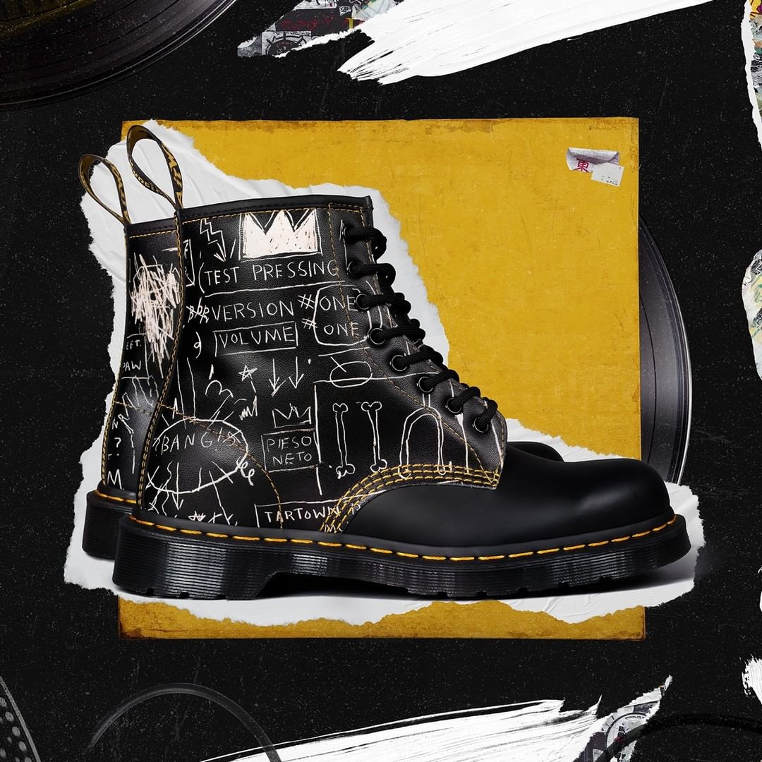 Dr. Martens x BASQUIATが7/10発売 (ドクターマーチン ジャン＝ミシェル・バスキア)