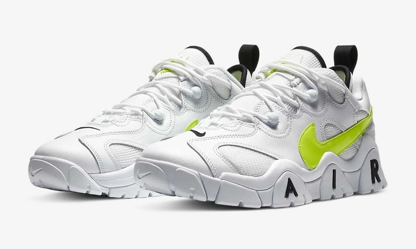 ナイキ エア バラージ ロー “ホワイト/ブラック/ネオンイエロー” (NIKE AIR BARRAGE LOW “White/Black/Neon Yellow”) [CN0060-100]