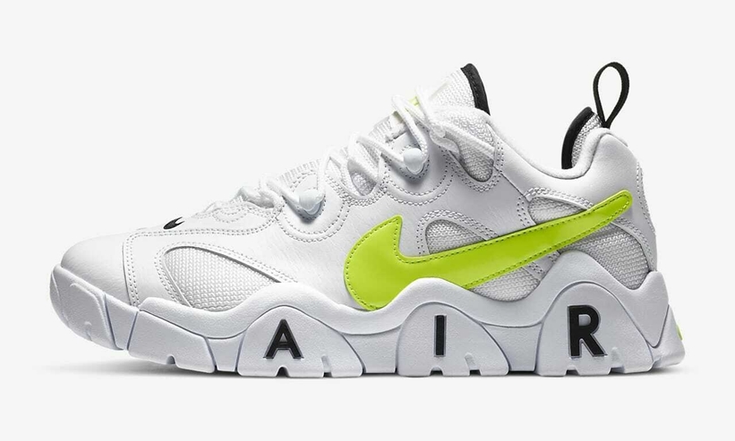 ナイキ エア バラージ ロー “ホワイト/ブラック/ネオンイエロー” (NIKE AIR BARRAGE LOW “White/Black/Neon Yellow”) [CN0060-100]