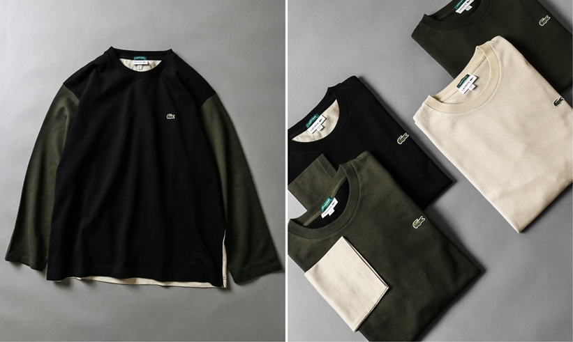 LACOSTE × JOURNAL STANDARD relume 別注 ヘビーピケ クレイジー ロングTシャツが9月中旬発売 (ラコステ ジャーナルスタンダード)