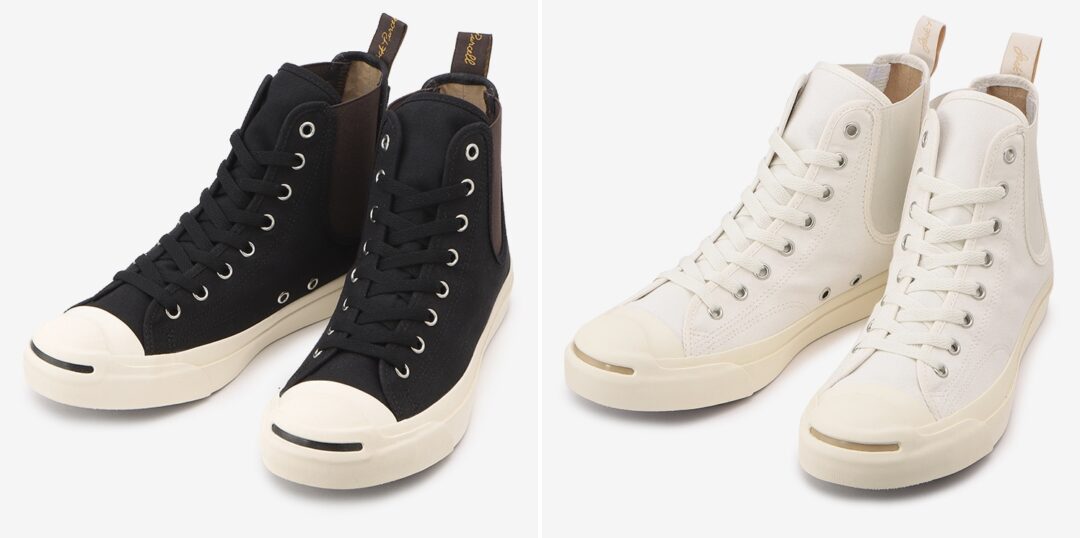 7/10発売！サイドゴアブーツをモチーフにアレンジした CONVERSE JACK PURCELL SIDEGORE RH HI (コンバース ジャックパーセル サイドゴア RH HI)