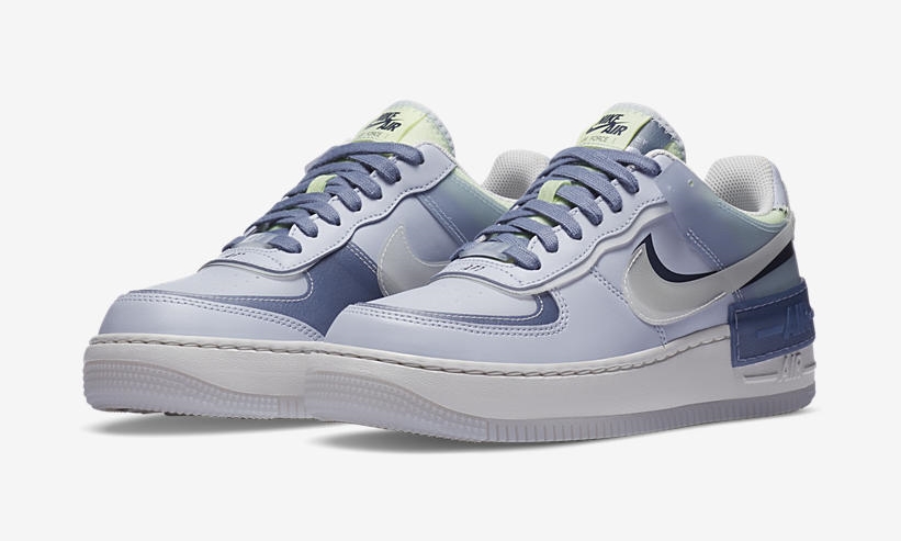 ナイキ ウィメンズ エア フォース 1 ロー シャドウ “ゴースト/ワールドインディゴ” (NIKE WMNS AIR FORCE 1 LOW SHADOW “Ghost/World Indigo”) [CK6561-001]