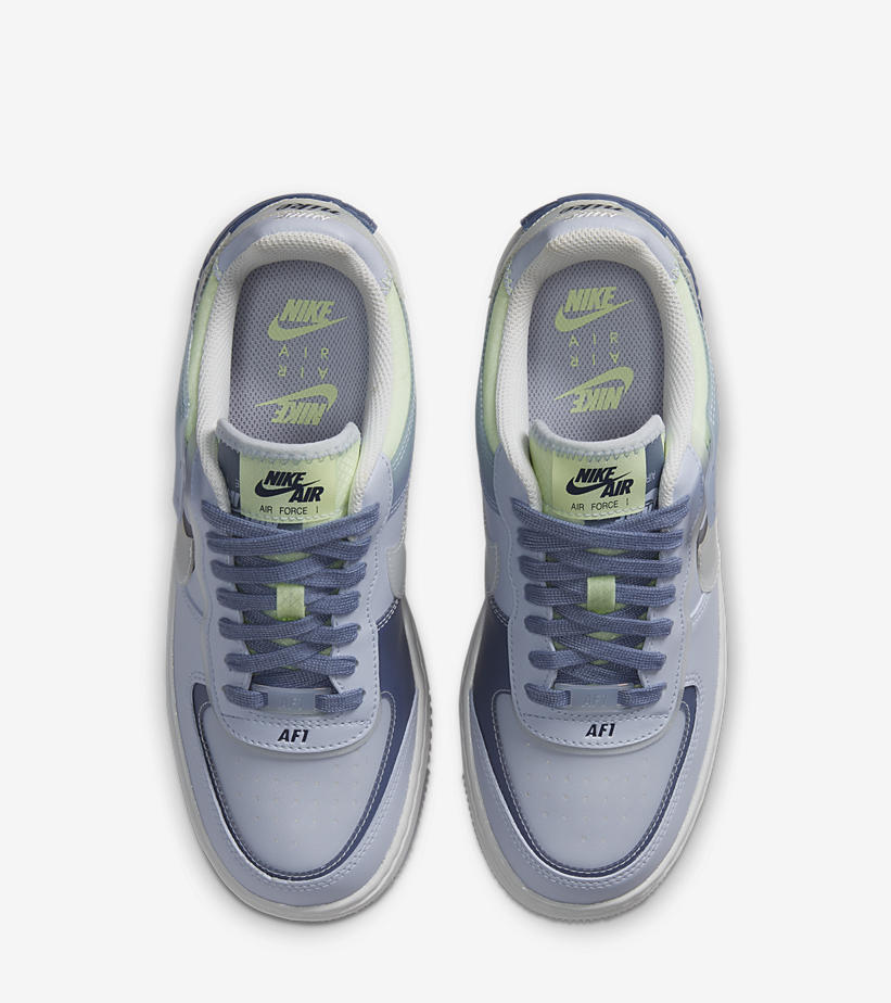 ナイキ ウィメンズ エア フォース 1 ロー シャドウ “ゴースト/ワールドインディゴ” (NIKE WMNS AIR FORCE 1 LOW SHADOW “Ghost/World Indigo”) [CK6561-001]